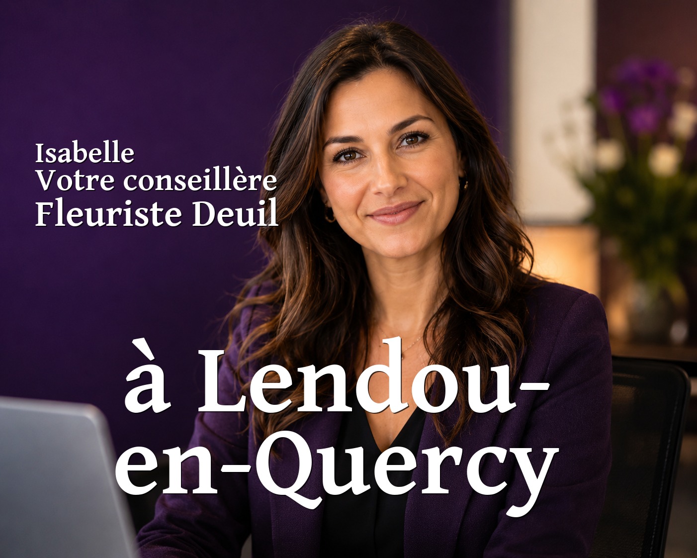Isabelle, votre conseillère Fleuriste Deuil à Lendou-en-Quercy