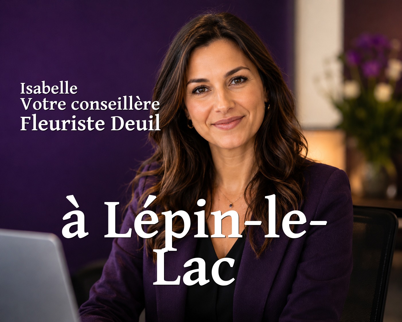Isabelle, votre conseillère Fleuriste Deuil à Lépin-le-Lac