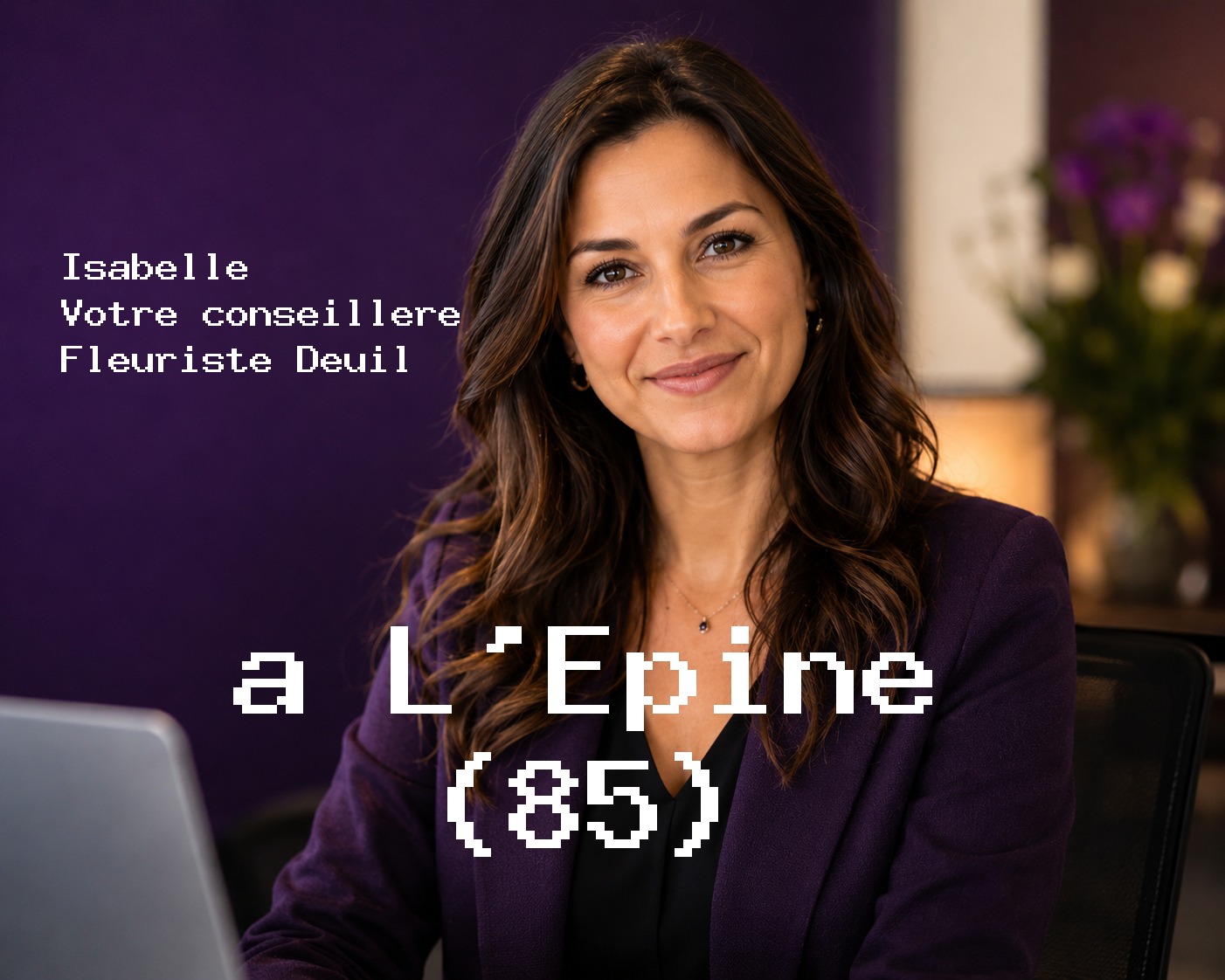 Isabelle, votre conseillère Fleuriste Deuil à L'Épine (85)