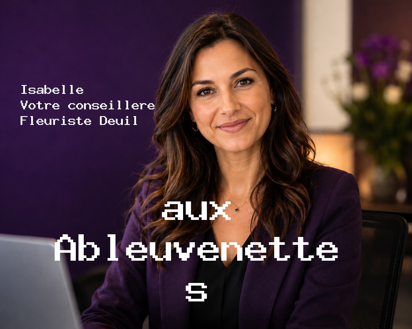 Isabelle, votre conseillère Fleuriste Deuil aux Ableuvenettes