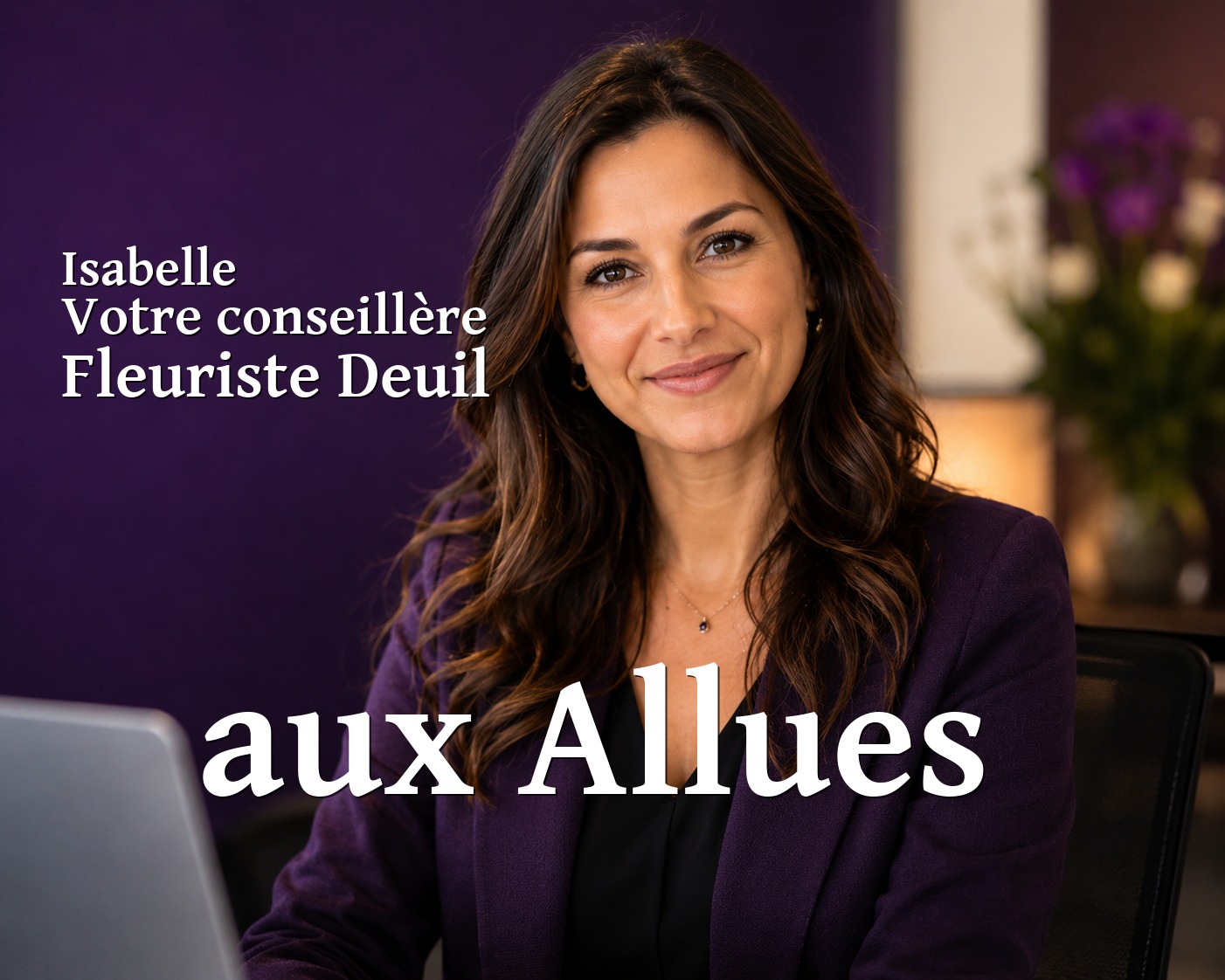 Isabelle, votre conseillère Fleuriste Deuil aux Allues