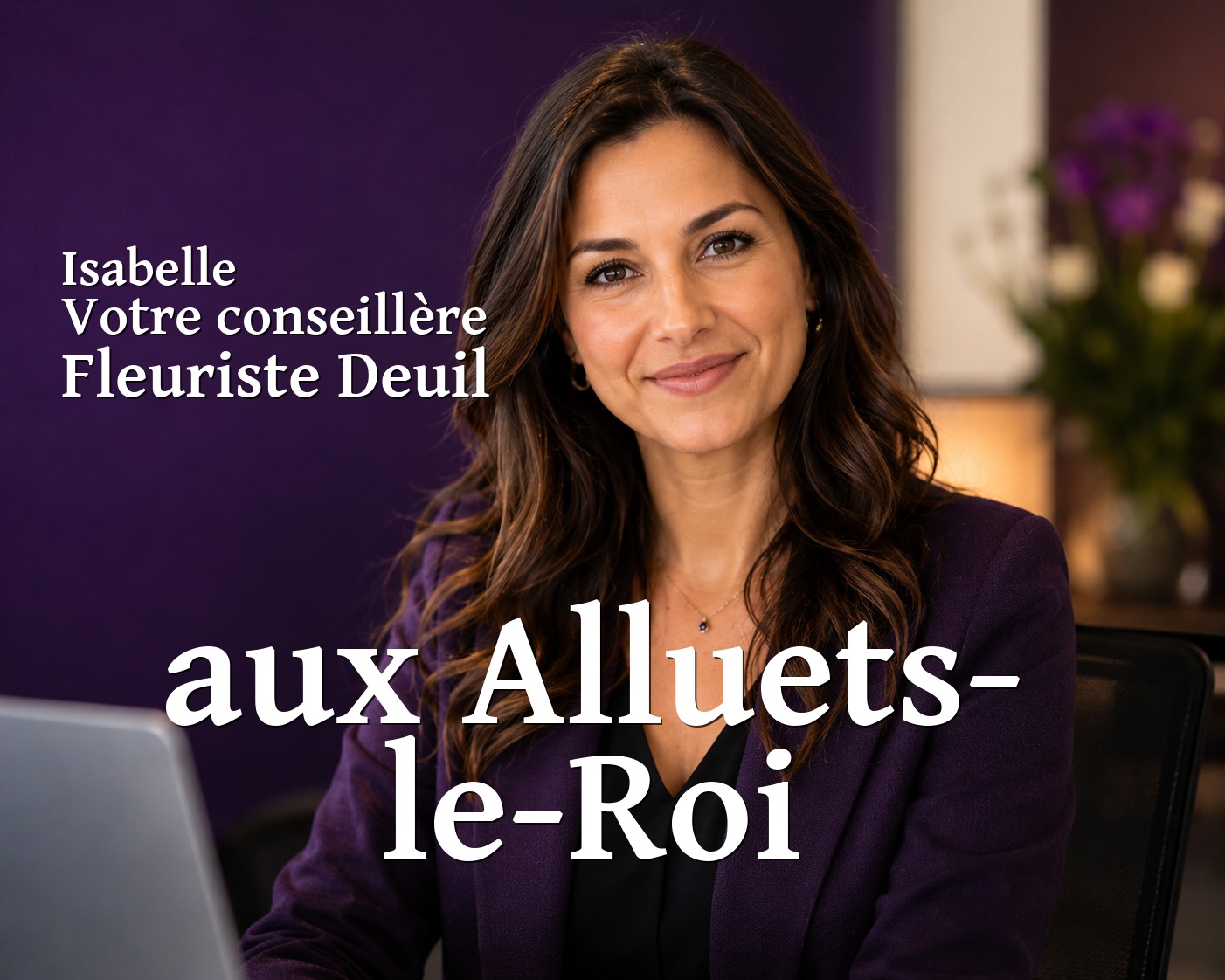 Isabelle, votre conseillère Fleuriste Deuil aux Alluets-le-Roi