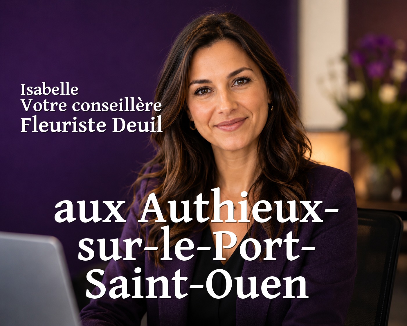 Isabelle, votre conseillère Fleuriste Deuil aux Authieux-sur-le-Port-Saint-Ouen