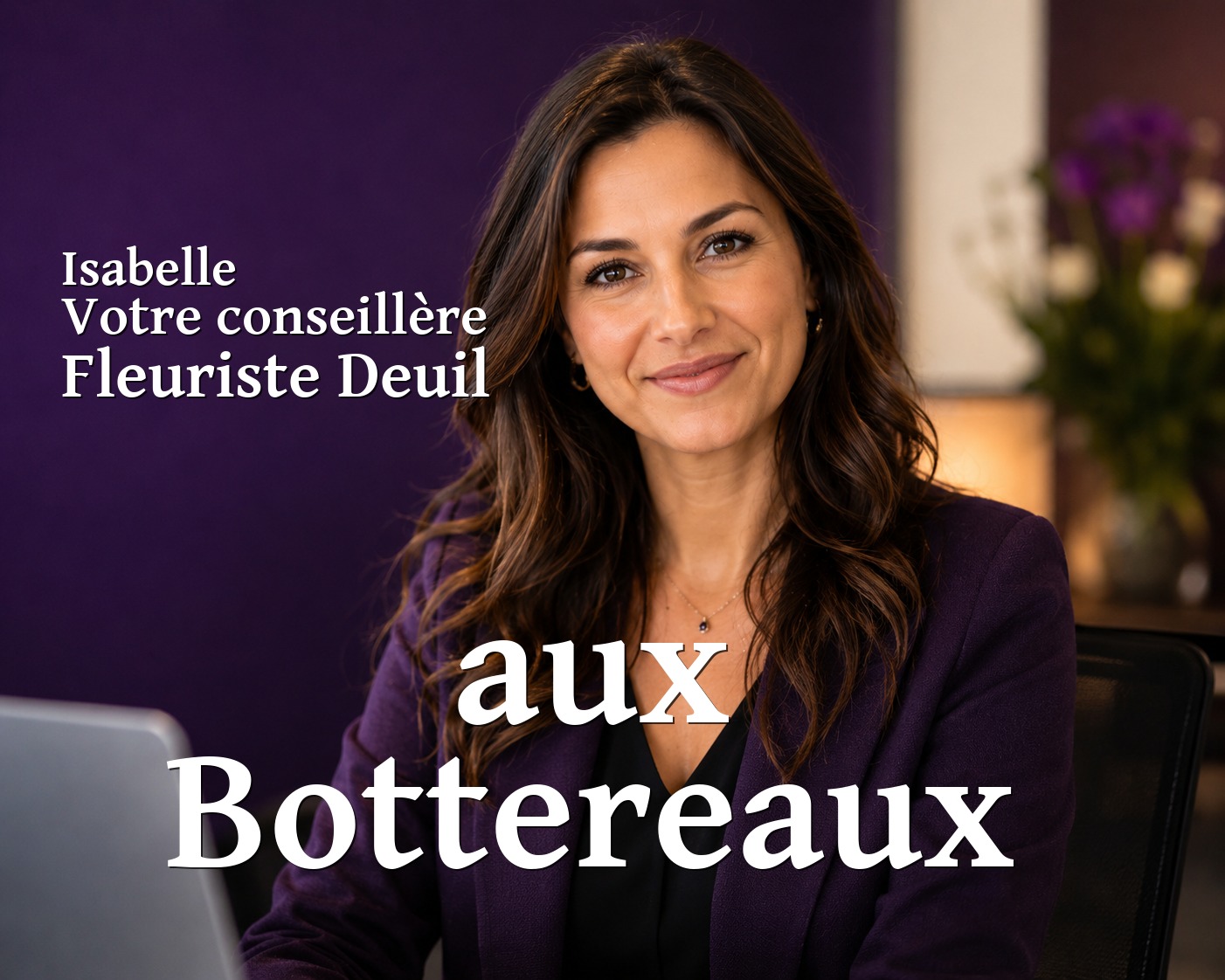 Isabelle, votre conseillère Fleuriste Deuil aux Bottereaux