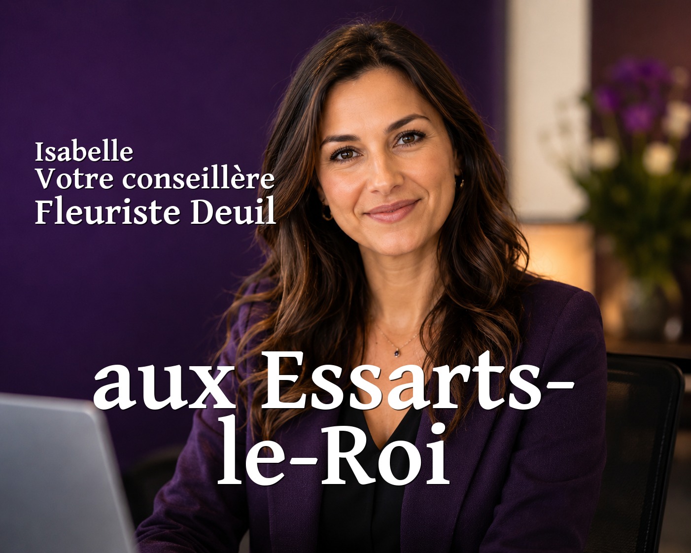 Isabelle, votre conseillère Fleuriste Deuil aux Essarts-le-Roi