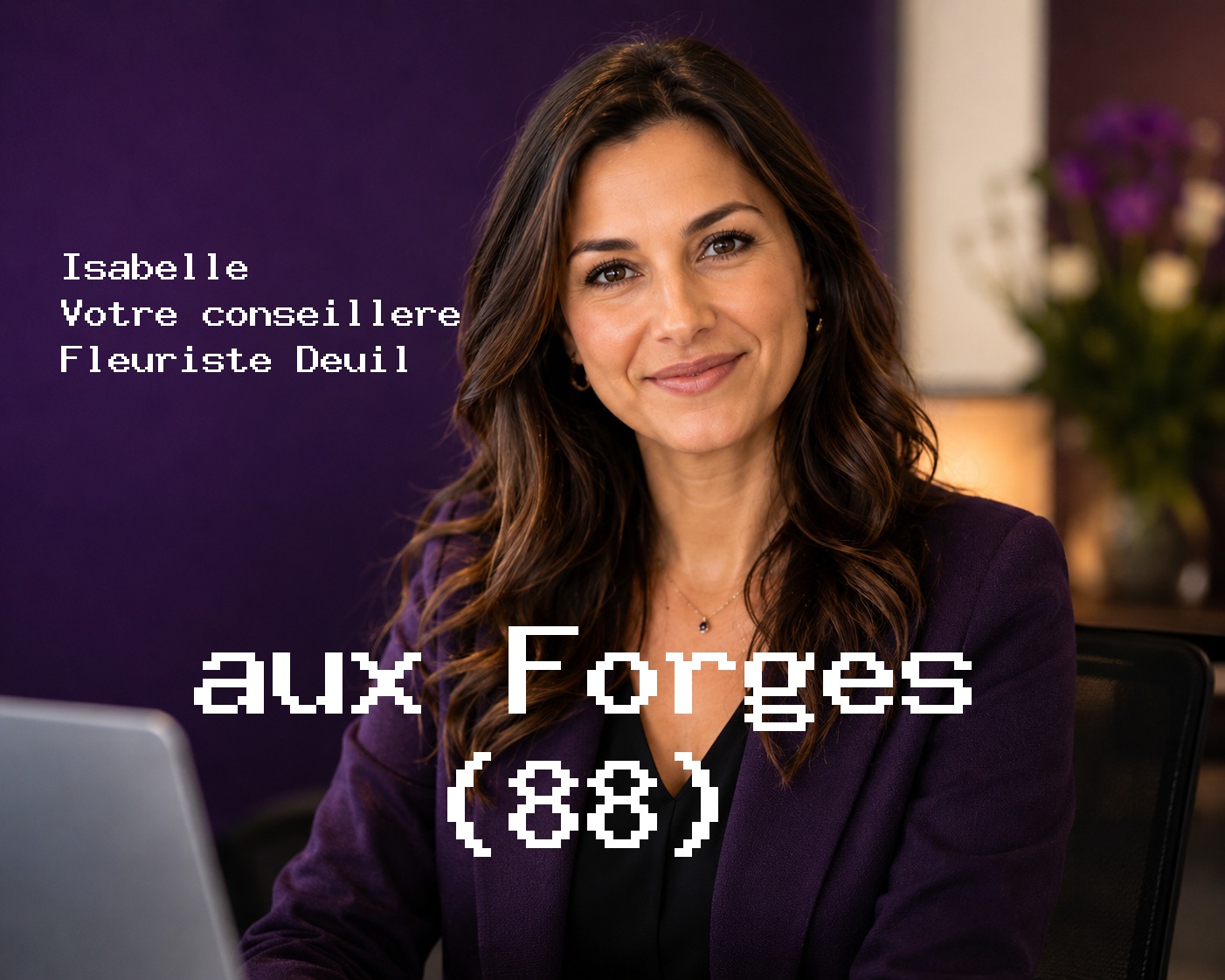 Isabelle, votre conseillère Fleuriste Deuil aux Forges (88)