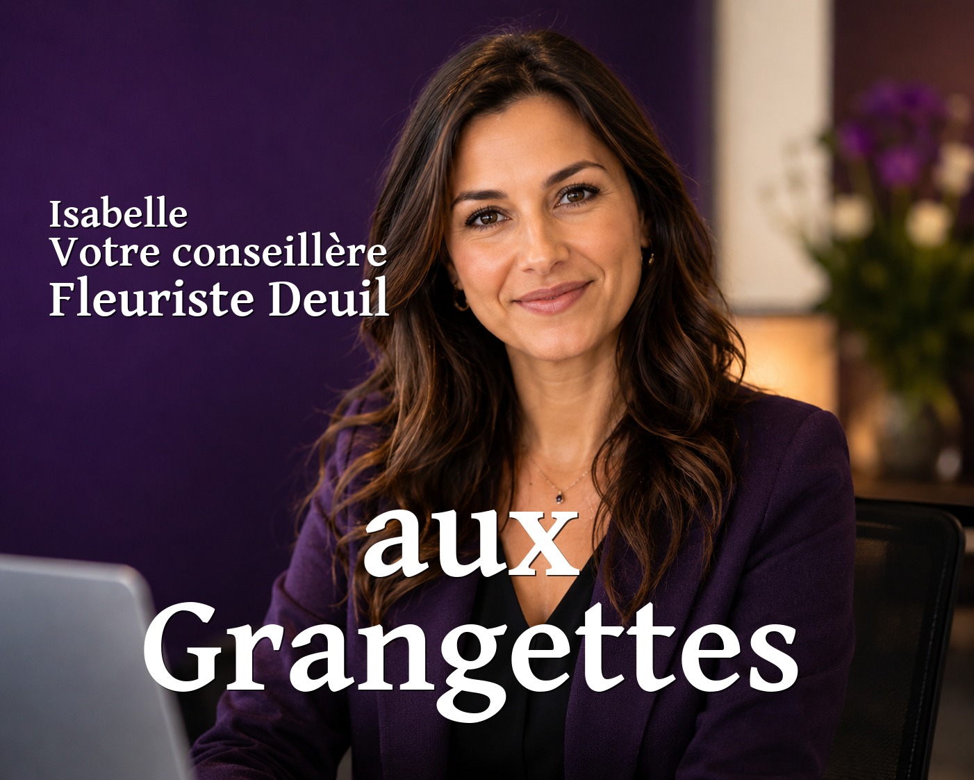 Isabelle, votre conseillère Fleuriste Deuil aux Grangettes