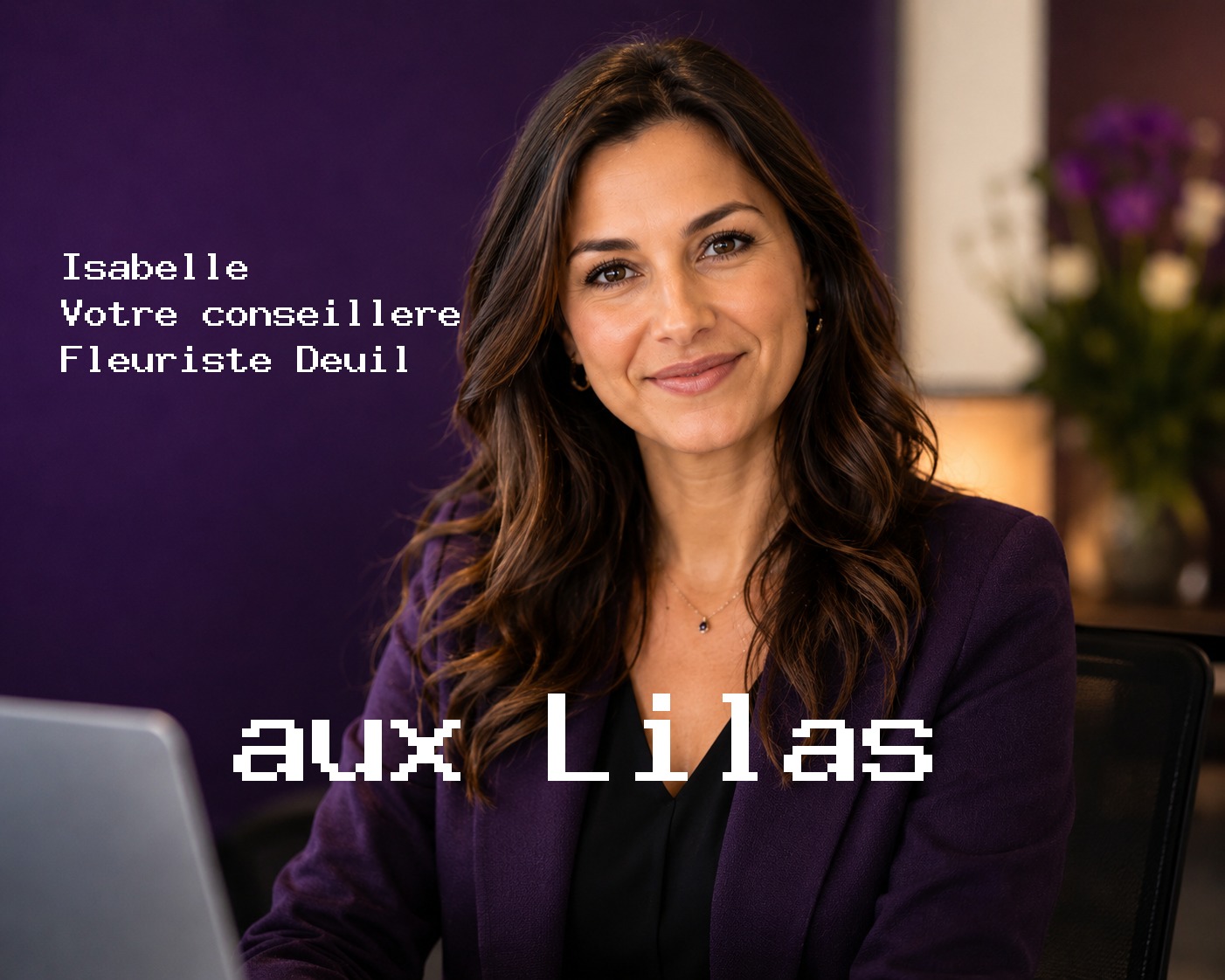 Isabelle, votre conseillère Fleuriste Deuil aux Lilas