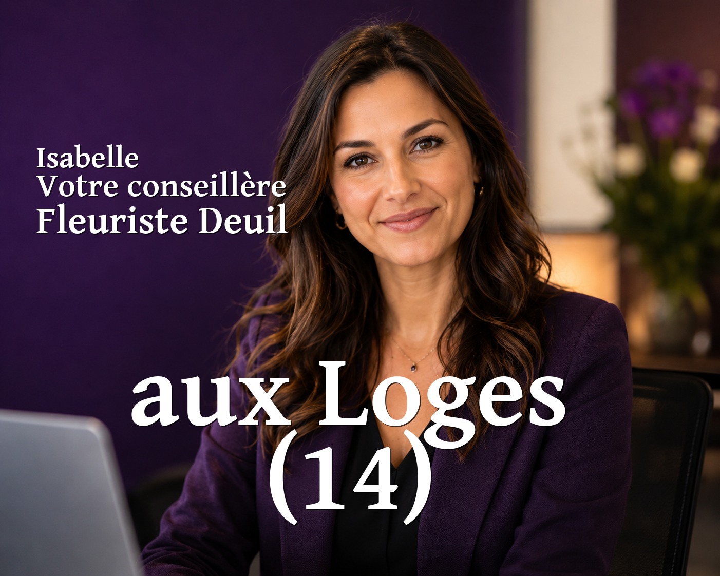 Isabelle, votre conseillère Fleuriste Deuil aux Loges (14)