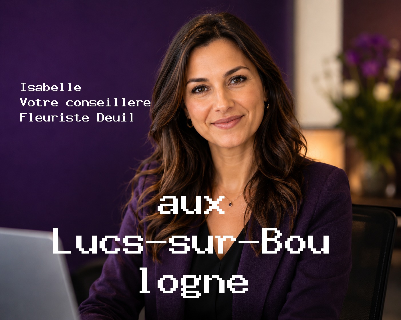 Isabelle, votre conseillère Fleuriste Deuil aux Lucs-sur-Boulogne