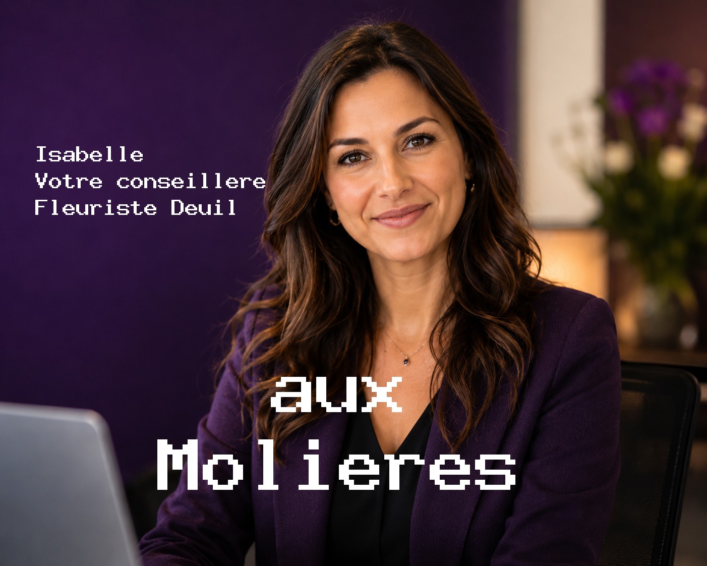 Isabelle, votre conseillère Fleuriste Deuil aux Molières