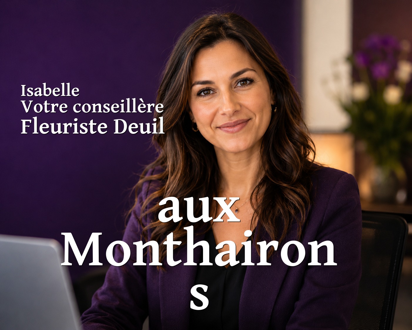 Isabelle, votre conseillère Fleuriste Deuil aux Monthairons