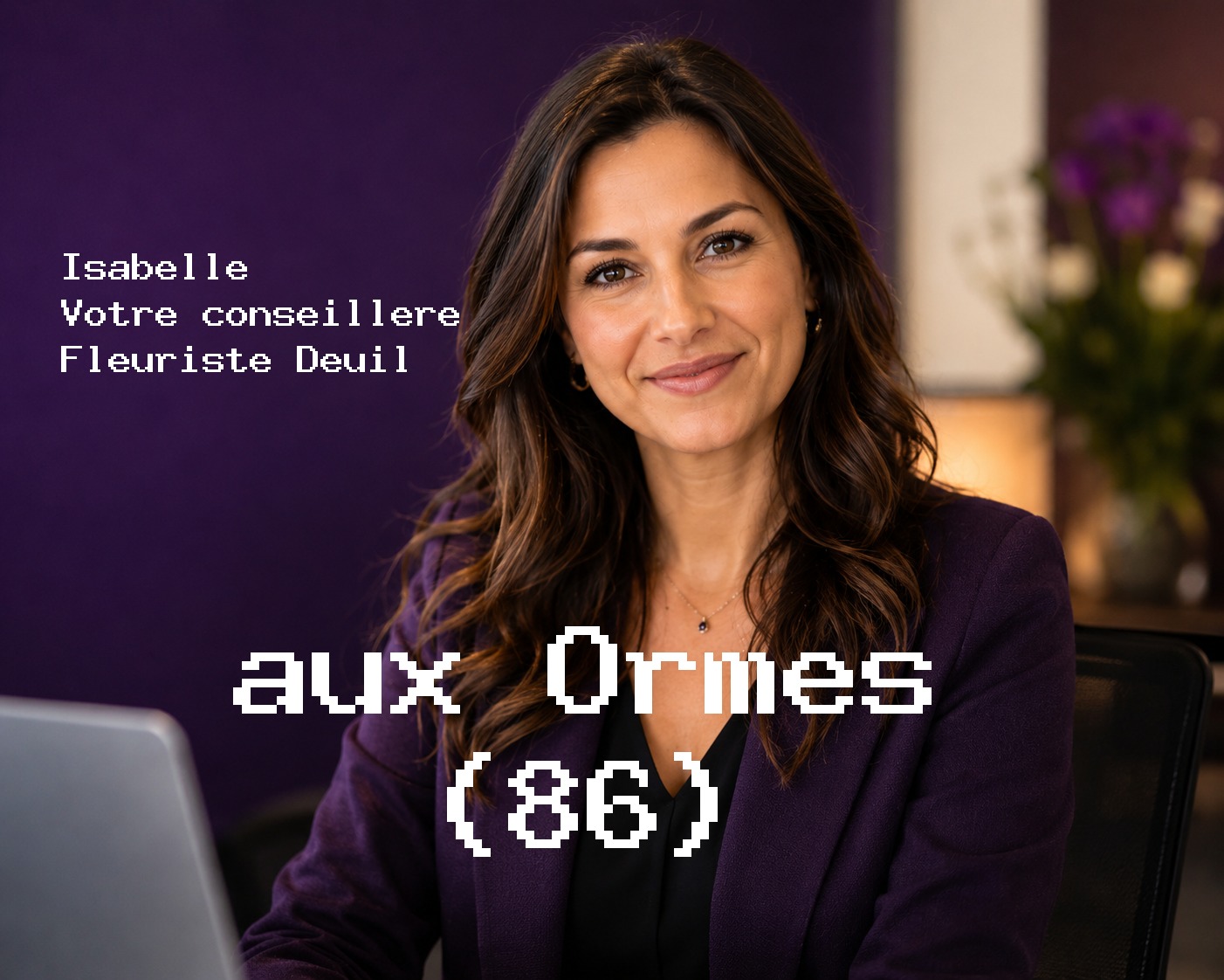 Isabelle, votre conseillère Fleuriste Deuil aux Ormes (86)