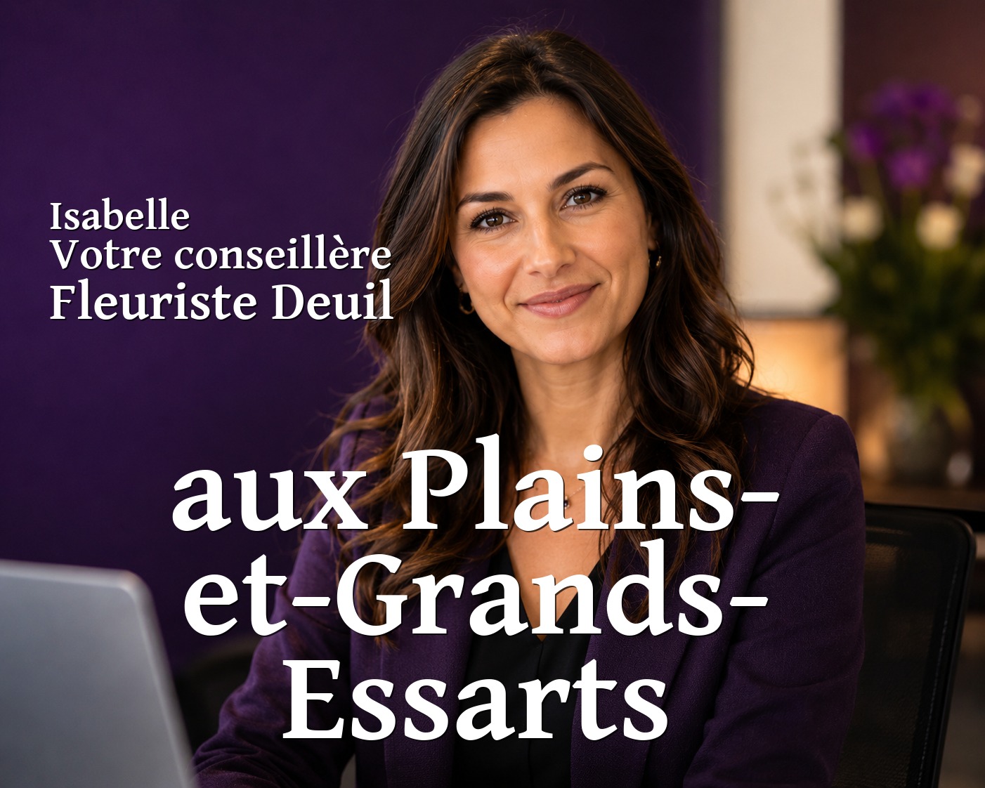 Isabelle, votre conseillère Fleuriste Deuil aux Plains-et-Grands-Essarts