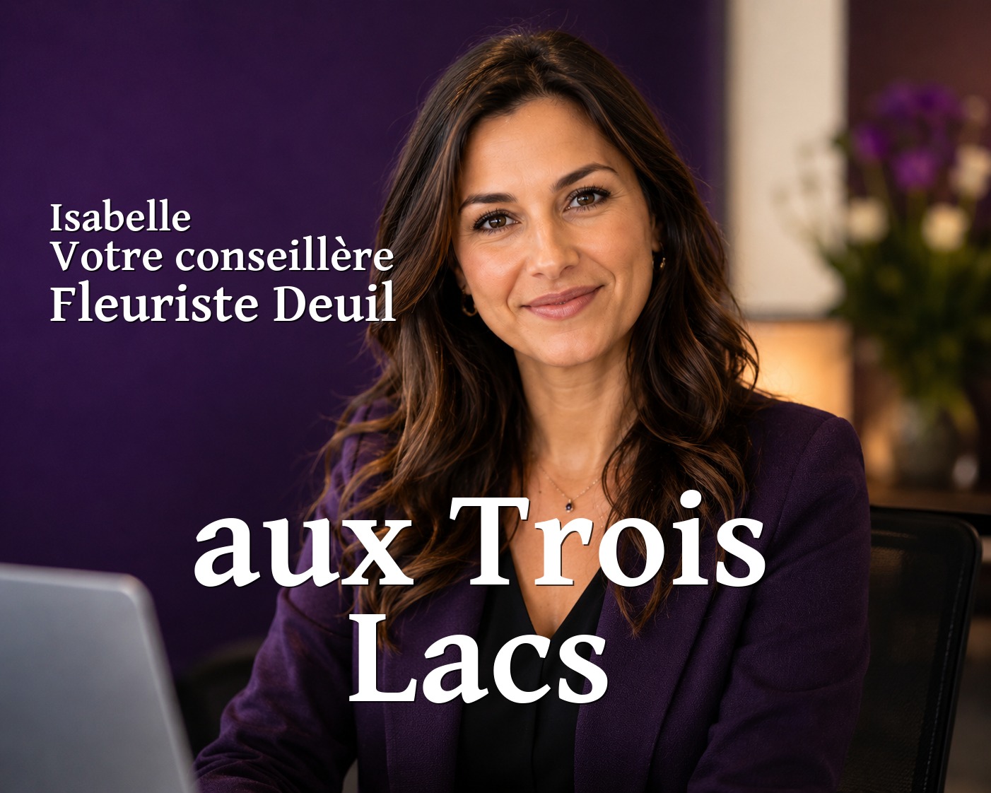 Isabelle, votre conseillère Fleuriste Deuil aux Trois Lacs