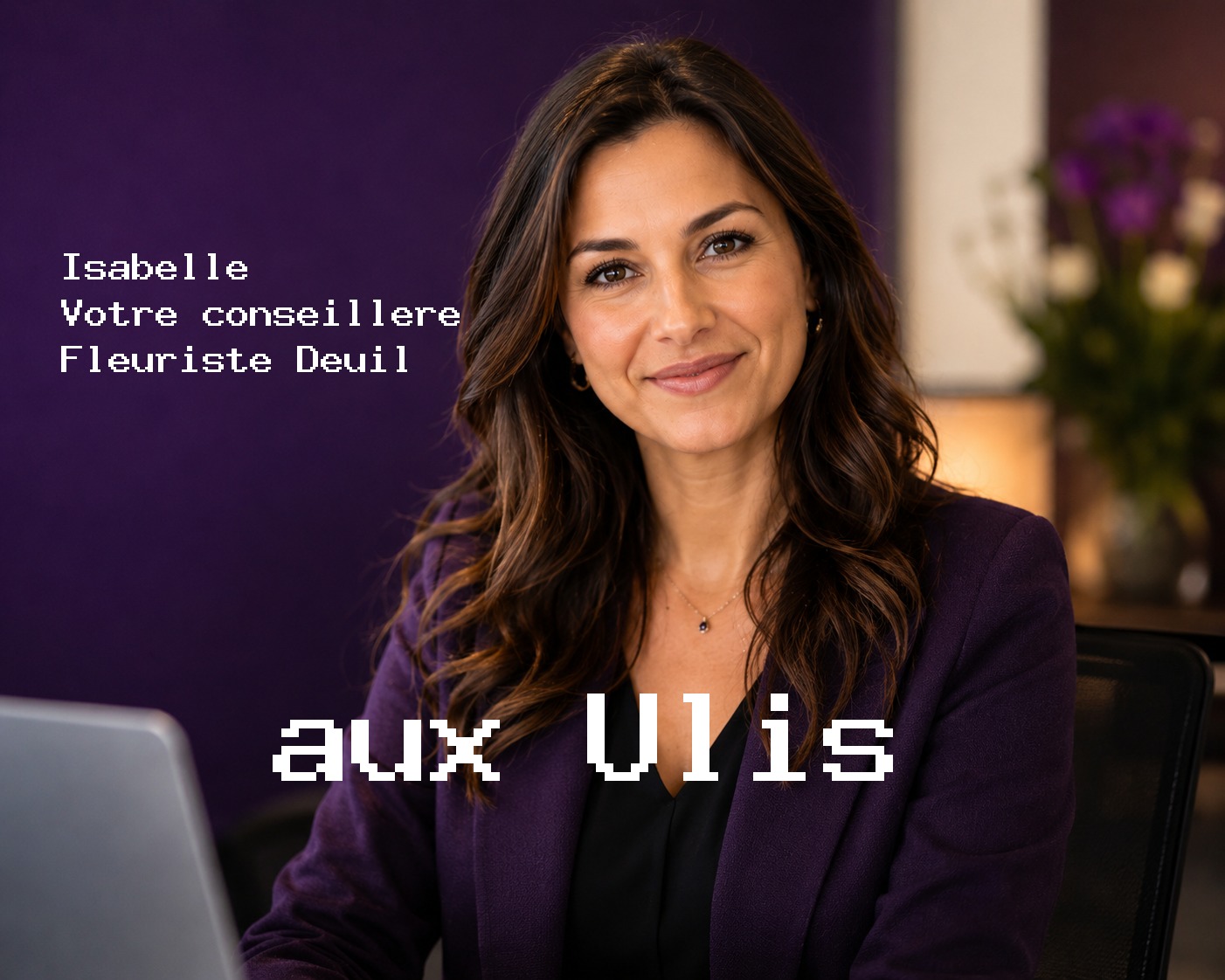 Isabelle, votre conseillère Fleuriste Deuil aux Ulis