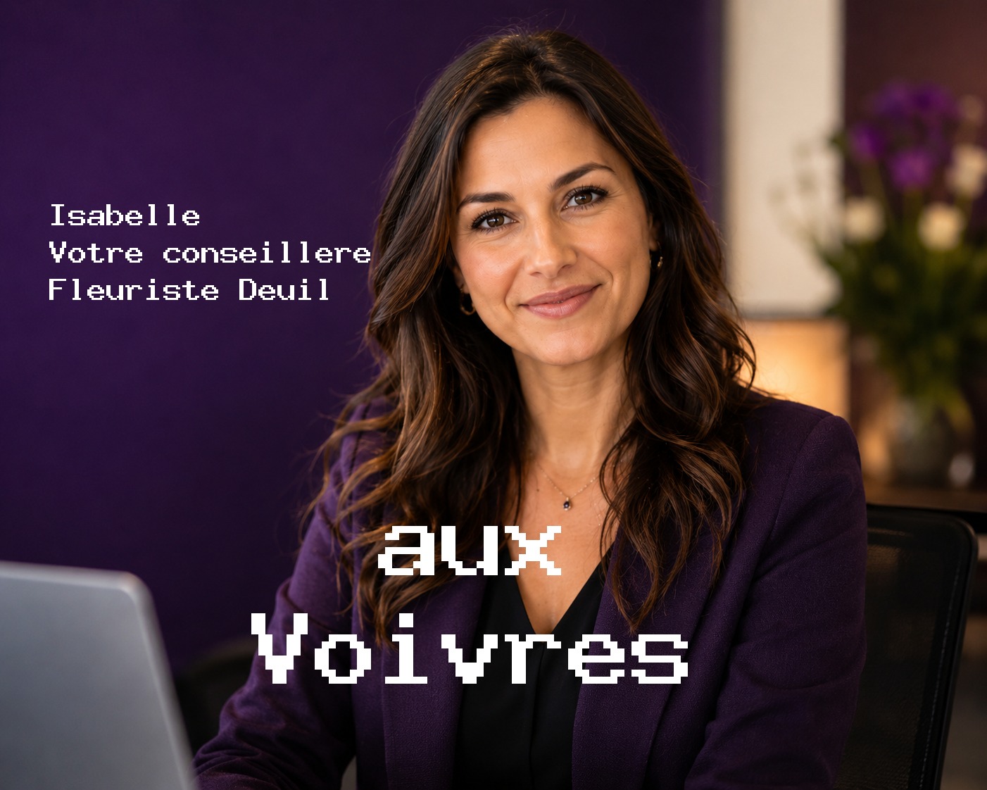 Isabelle, votre conseillère Fleuriste Deuil aux Voivres