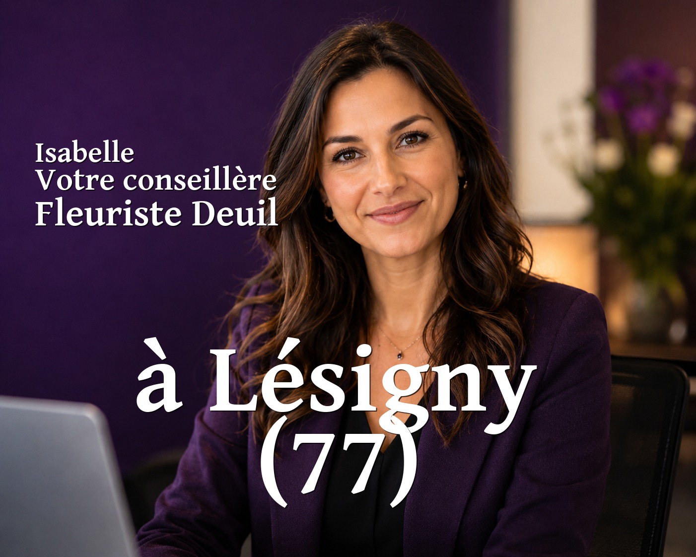 Isabelle, votre conseillère Fleuriste Deuil à Lésigny (77)
