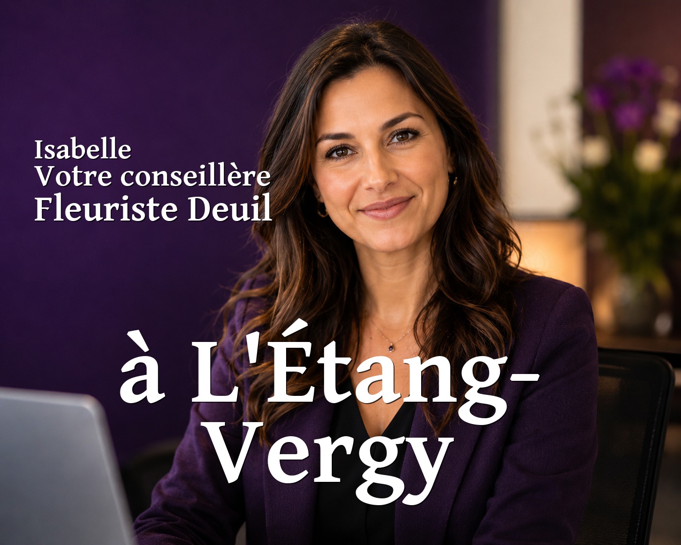 Isabelle, votre conseillère Fleuriste Deuil à L'Étang-Vergy