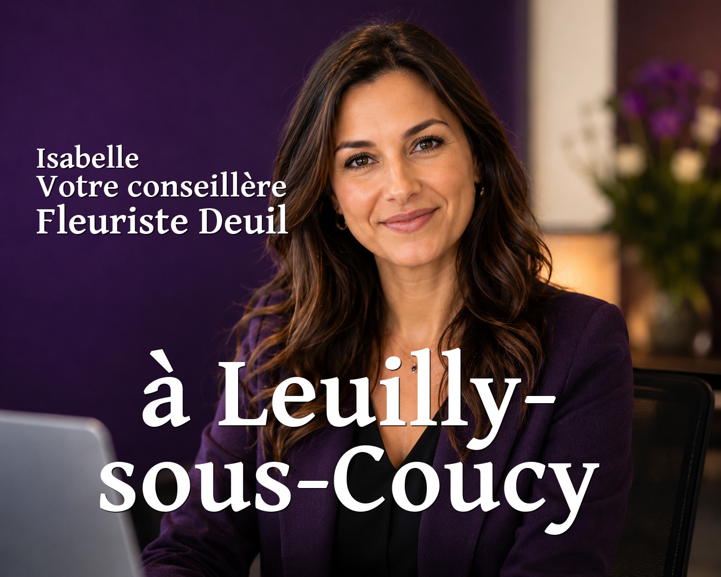Isabelle, votre conseillère Fleuriste Deuil à Leuilly-sous-Coucy