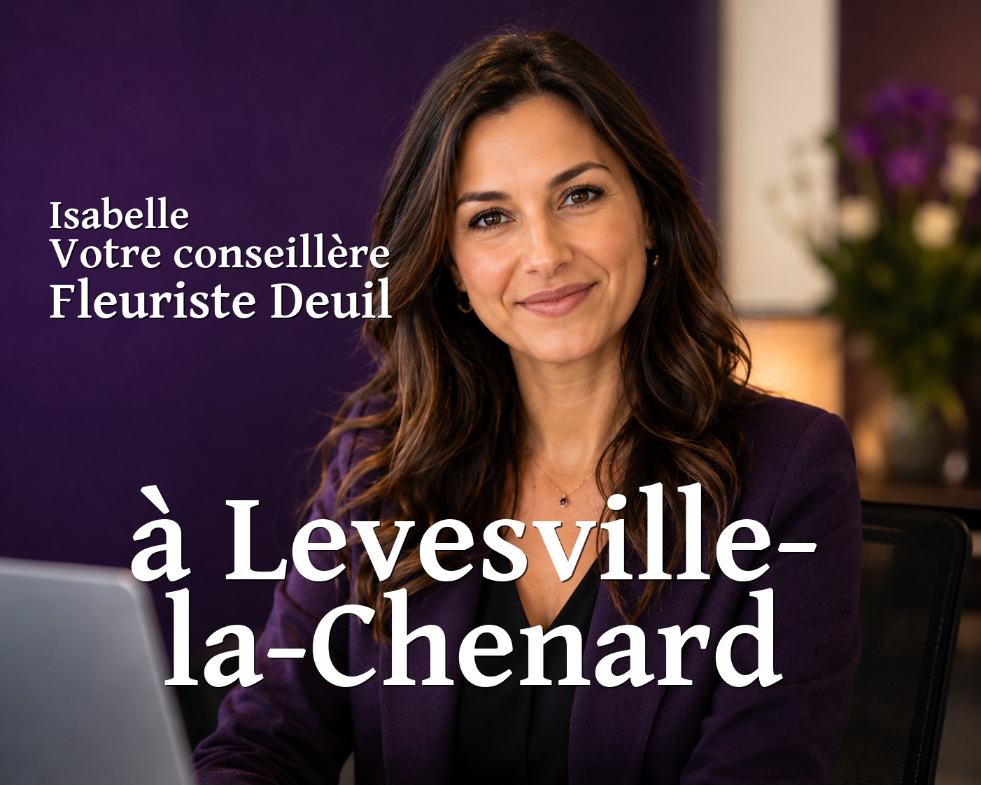 Isabelle, votre conseillère Fleuriste Deuil à Levesville-la-Chenard