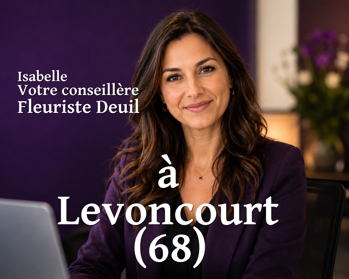 Isabelle, votre conseillère Fleuriste Deuil à Levoncourt (68)