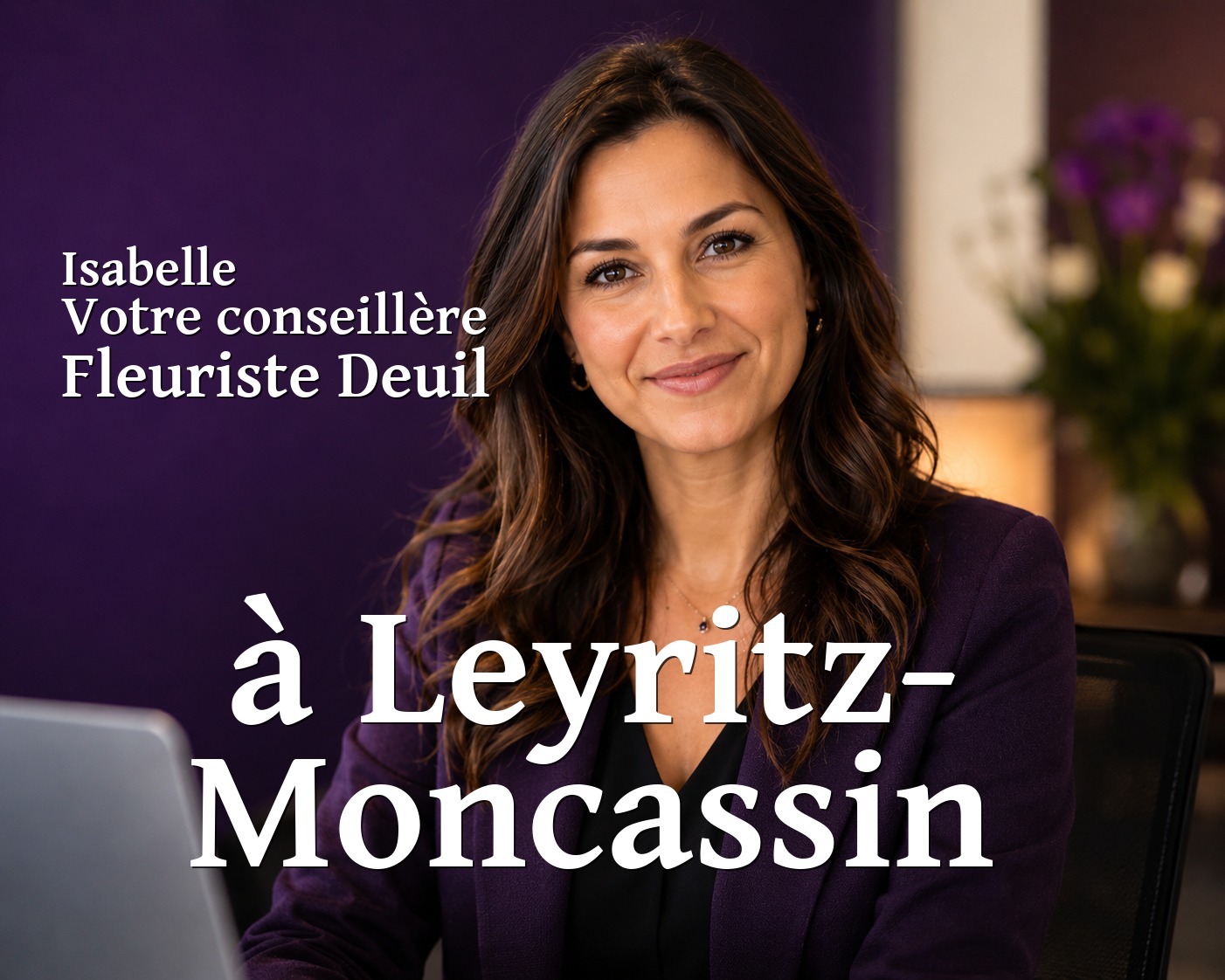 Isabelle, votre conseillère Fleuriste Deuil à Leyritz-Moncassin