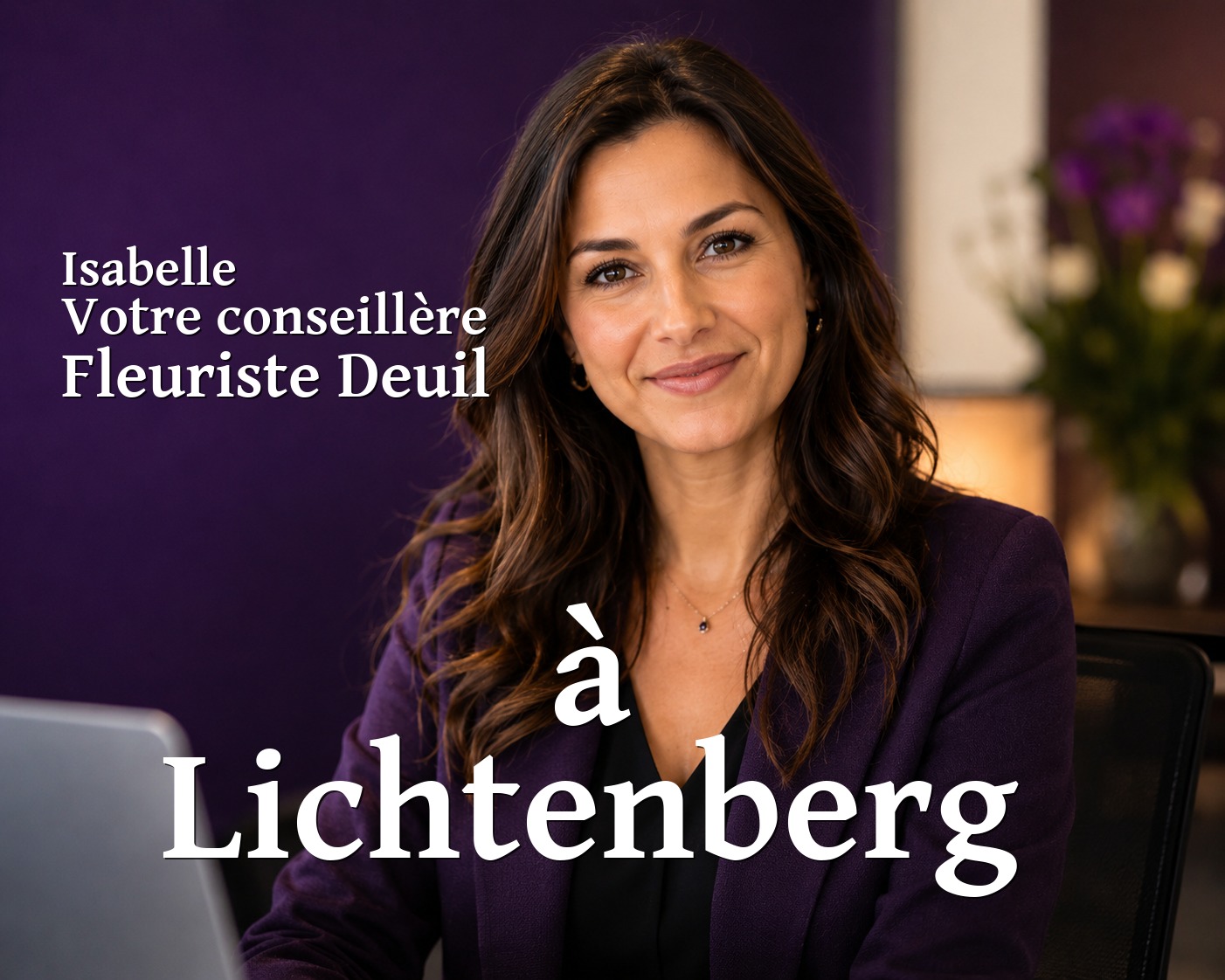 Isabelle, votre conseillère Fleuriste Deuil à Lichtenberg