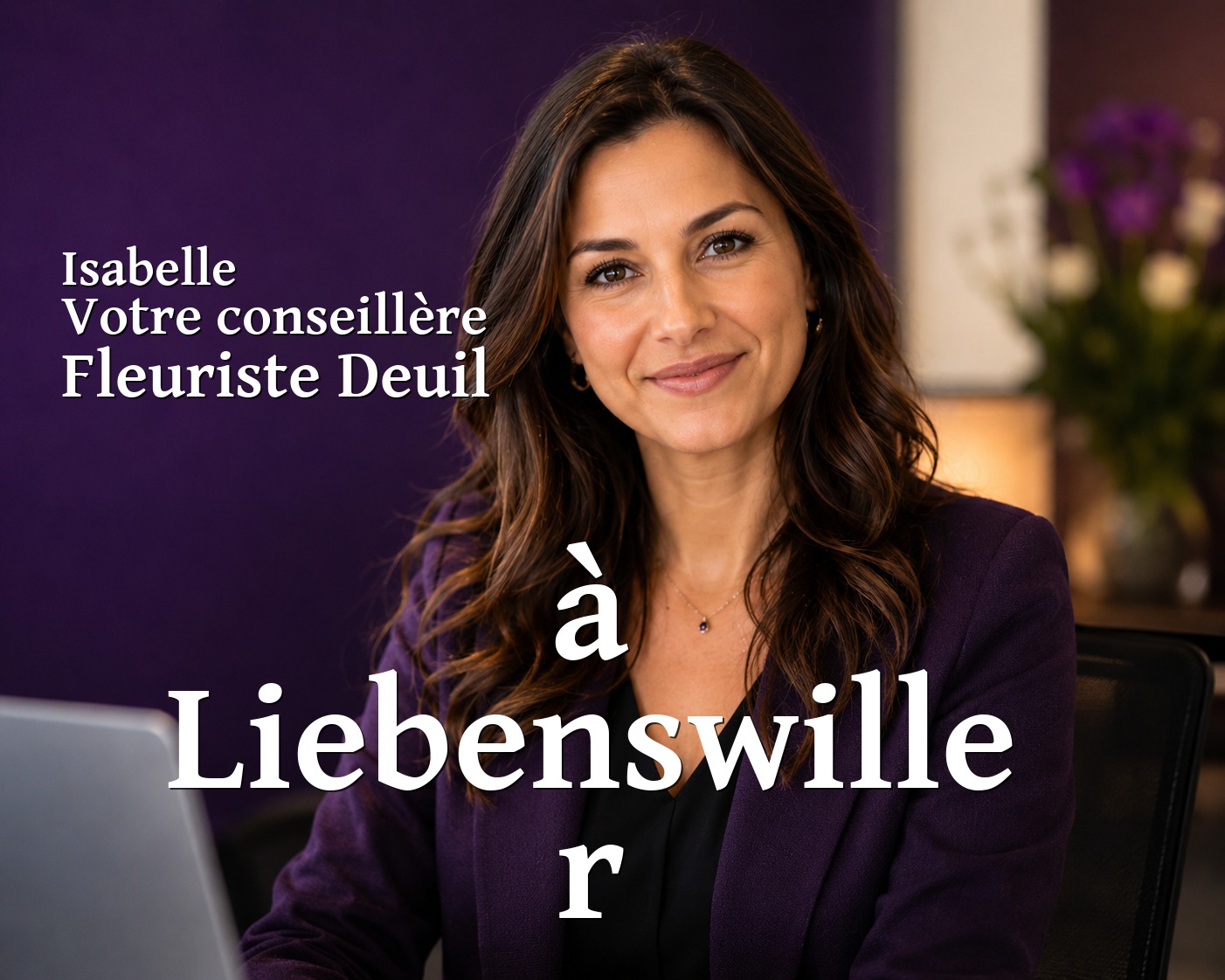 Isabelle, votre conseillère Fleuriste Deuil à Liebenswiller