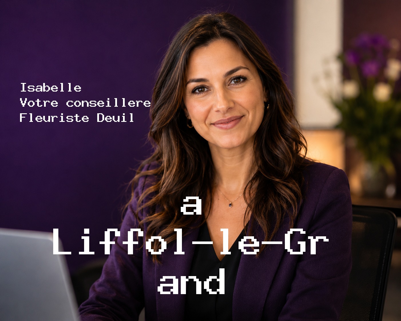 Isabelle, votre conseillère Fleuriste Deuil à Liffol-le-Grand