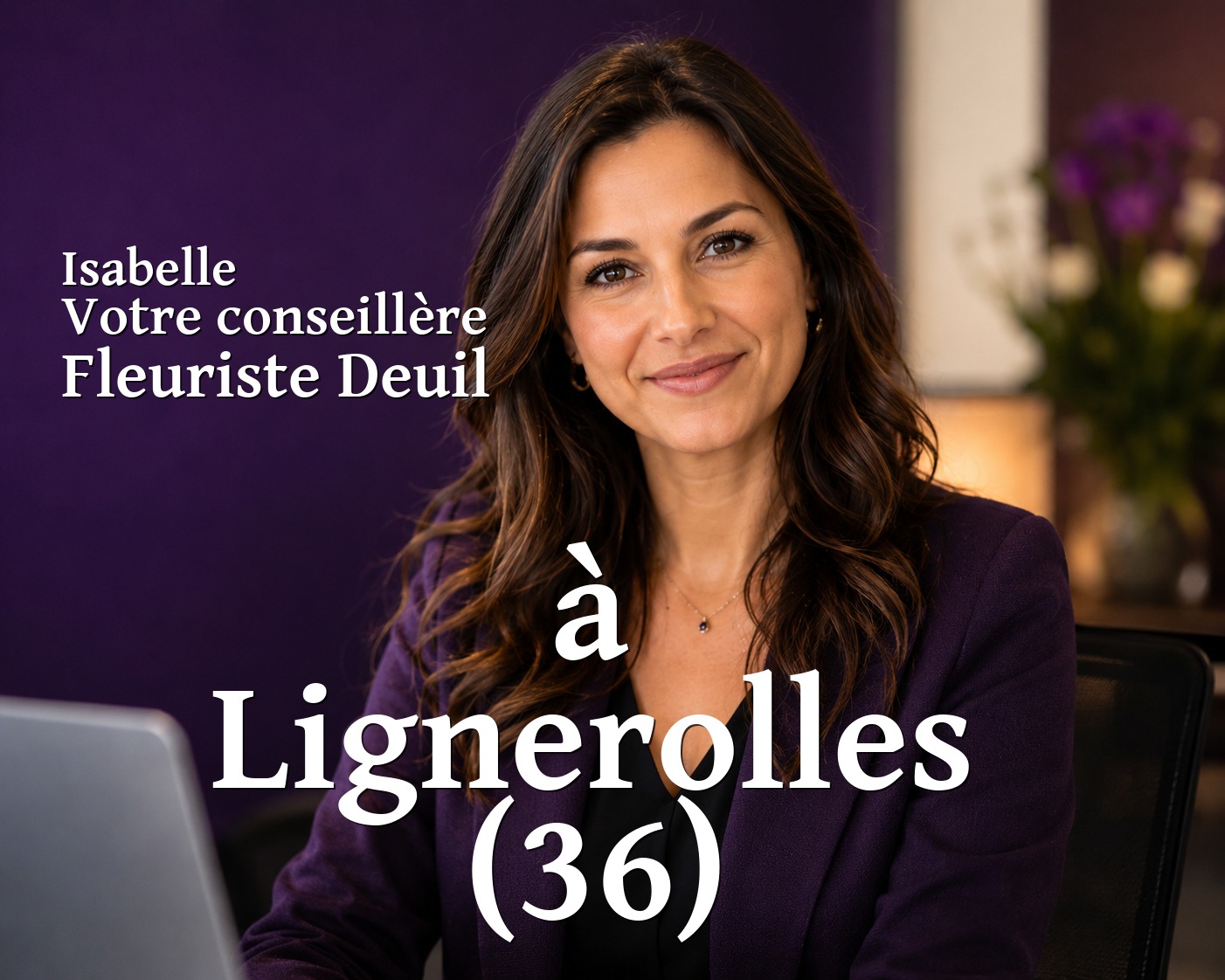 Isabelle, votre conseillère Fleuriste Deuil à Lignerolles (36)
