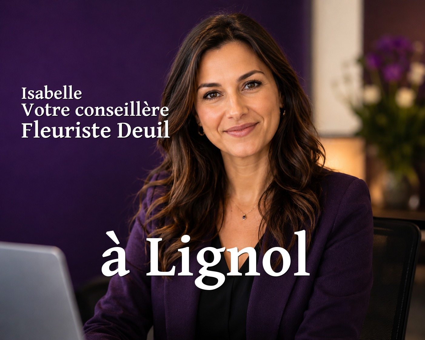 Isabelle, votre conseillère Fleuriste Deuil à Lignol