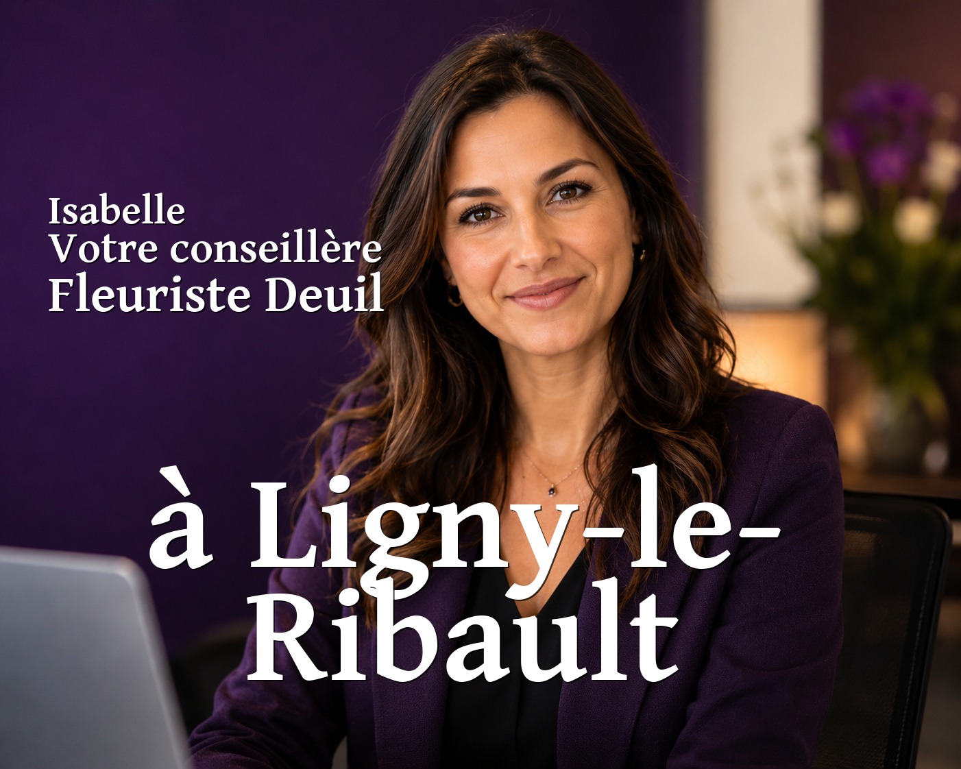 Isabelle, votre conseillère Fleuriste Deuil à Ligny-le-Ribault