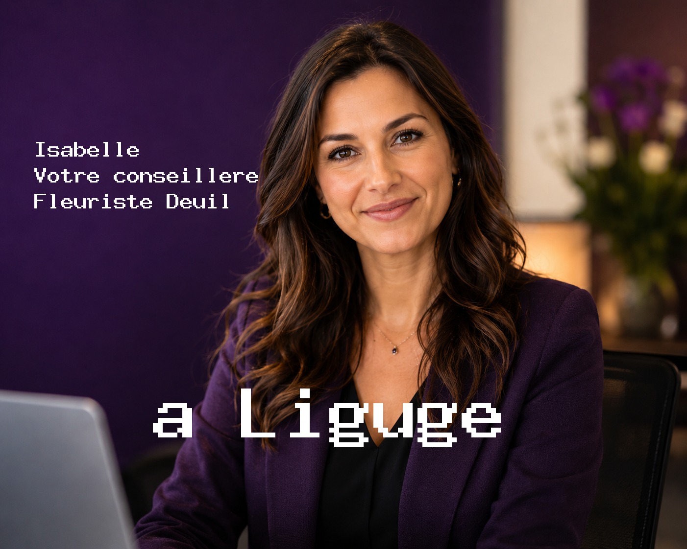Isabelle, votre conseillère Fleuriste Deuil à Ligugé