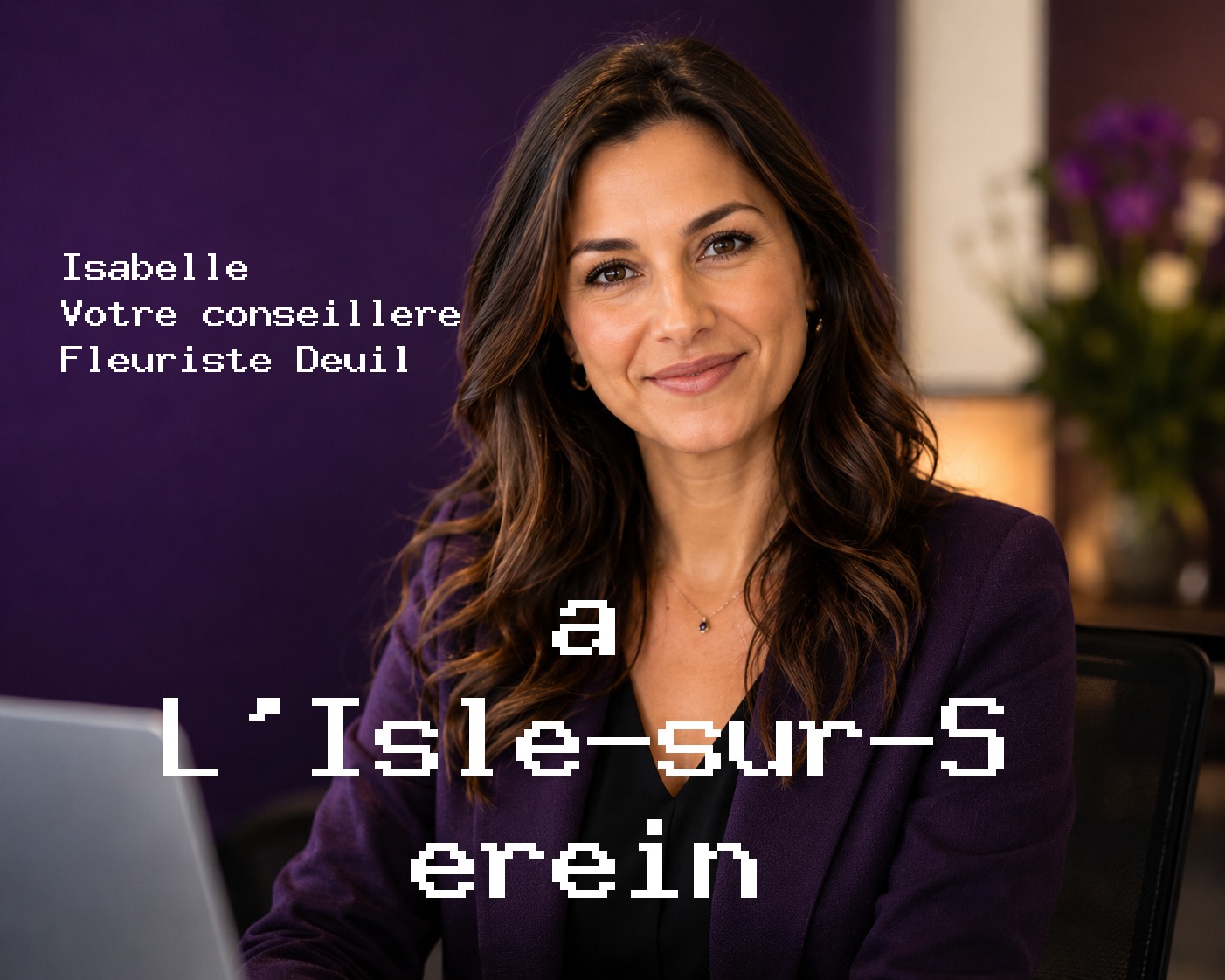 Isabelle, votre conseillère Fleuriste Deuil à L'Isle-sur-Serein