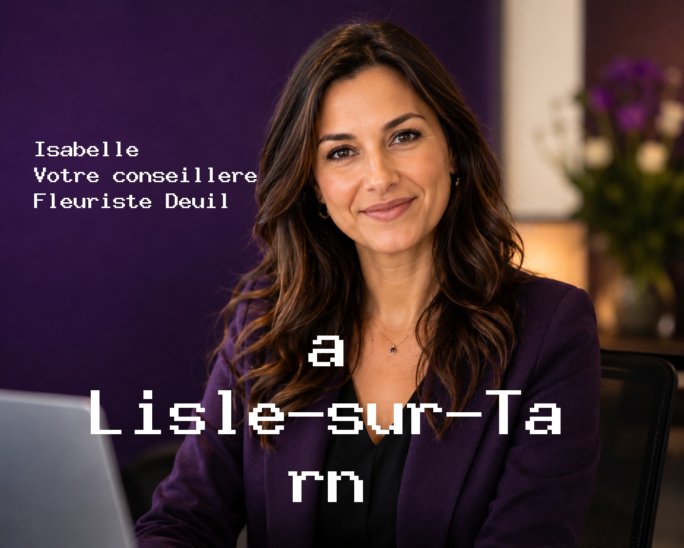 Isabelle, votre conseillère Fleuriste Deuil à Lisle-sur-Tarn