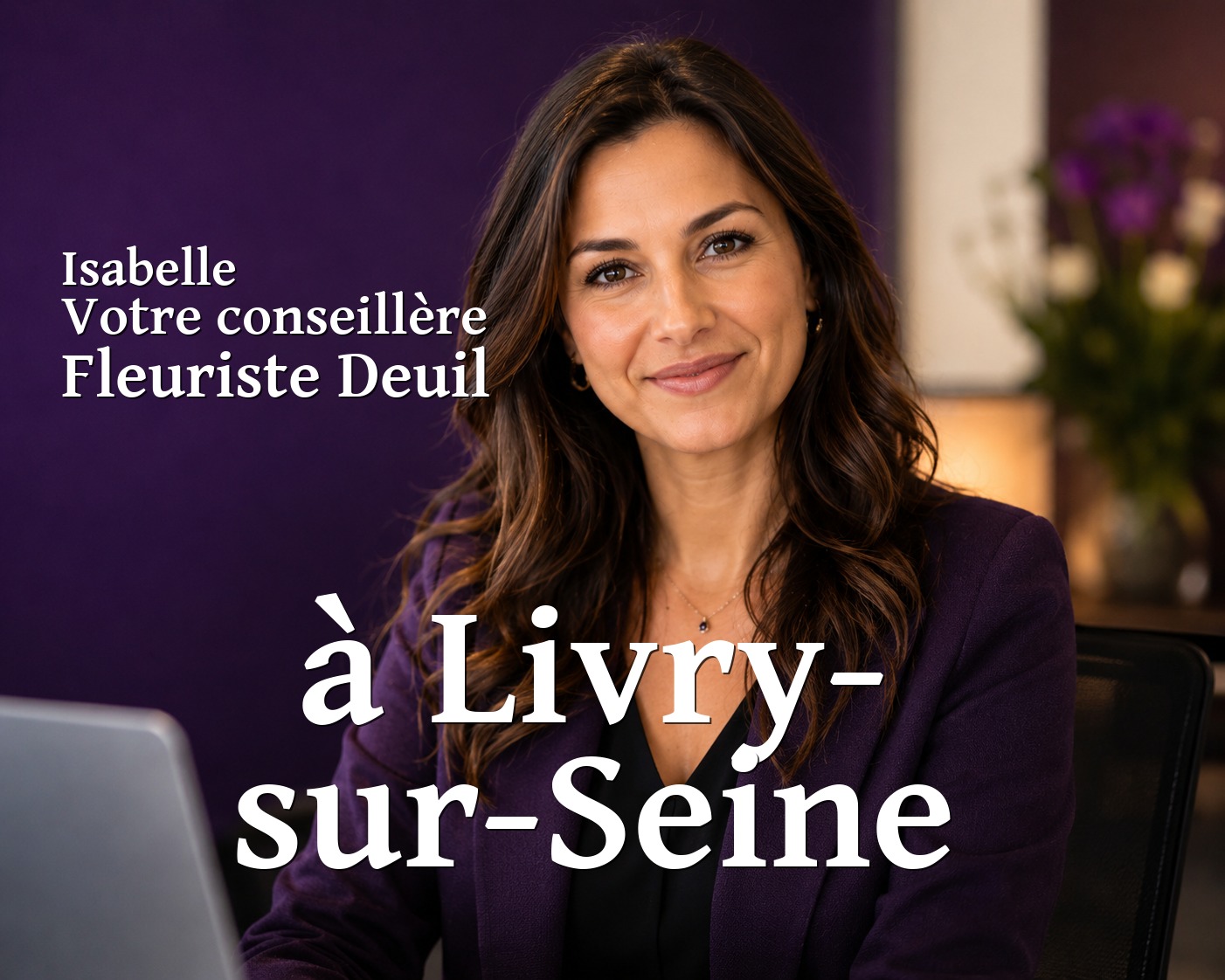 Isabelle, votre conseillère Fleuriste Deuil à Livry-sur-Seine