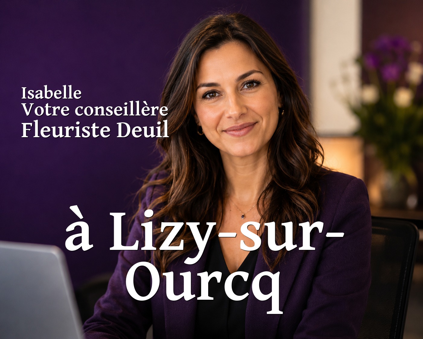 Isabelle, votre conseillère Fleuriste Deuil à Lizy-sur-Ourcq