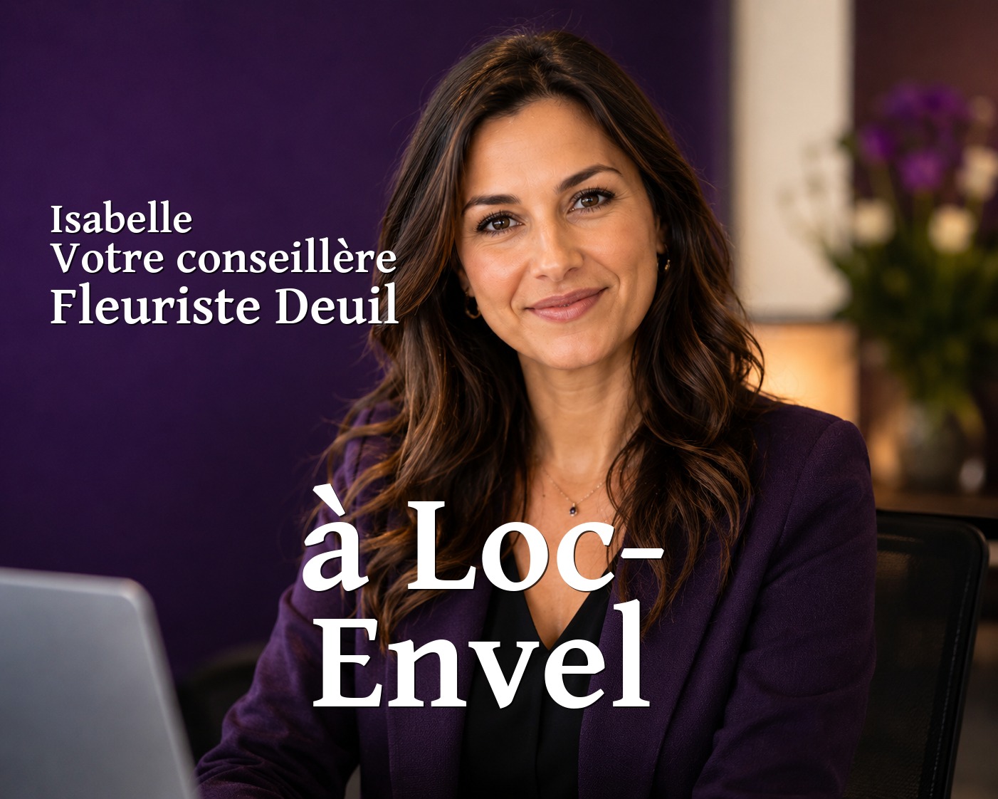 Isabelle, votre conseillère Fleuriste Deuil à Loc-Envel