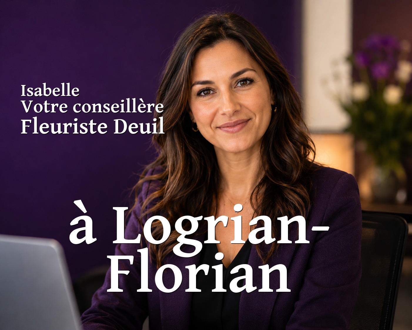 Isabelle, votre conseillère Fleuriste Deuil à Logrian-Florian