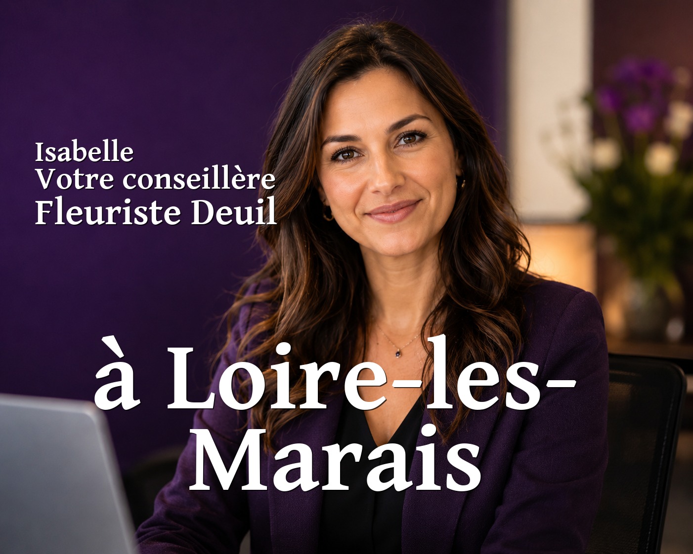 Isabelle, votre conseillère Fleuriste Deuil à Loire-les-Marais
