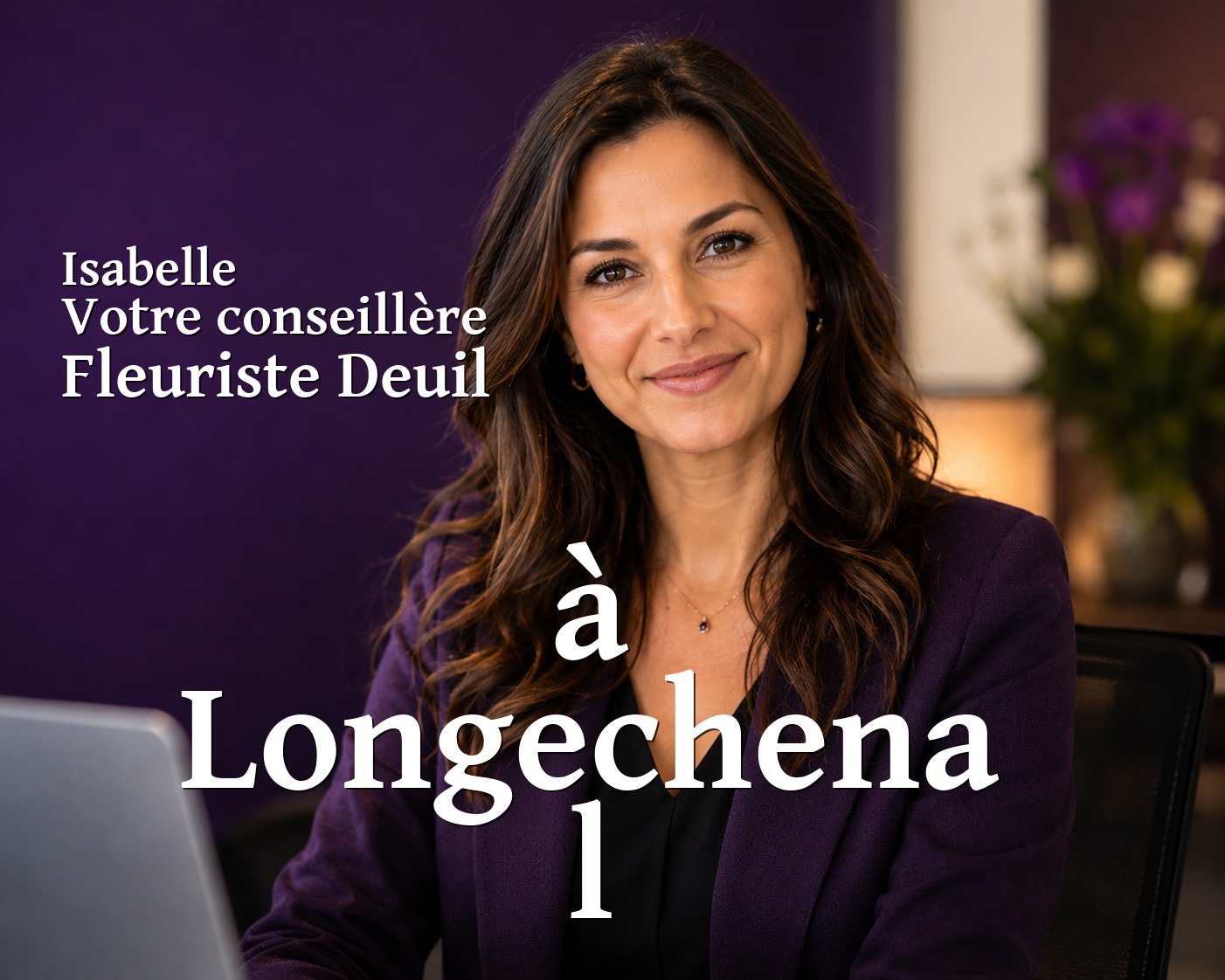 Isabelle, votre conseillère Fleuriste Deuil à Longechenal