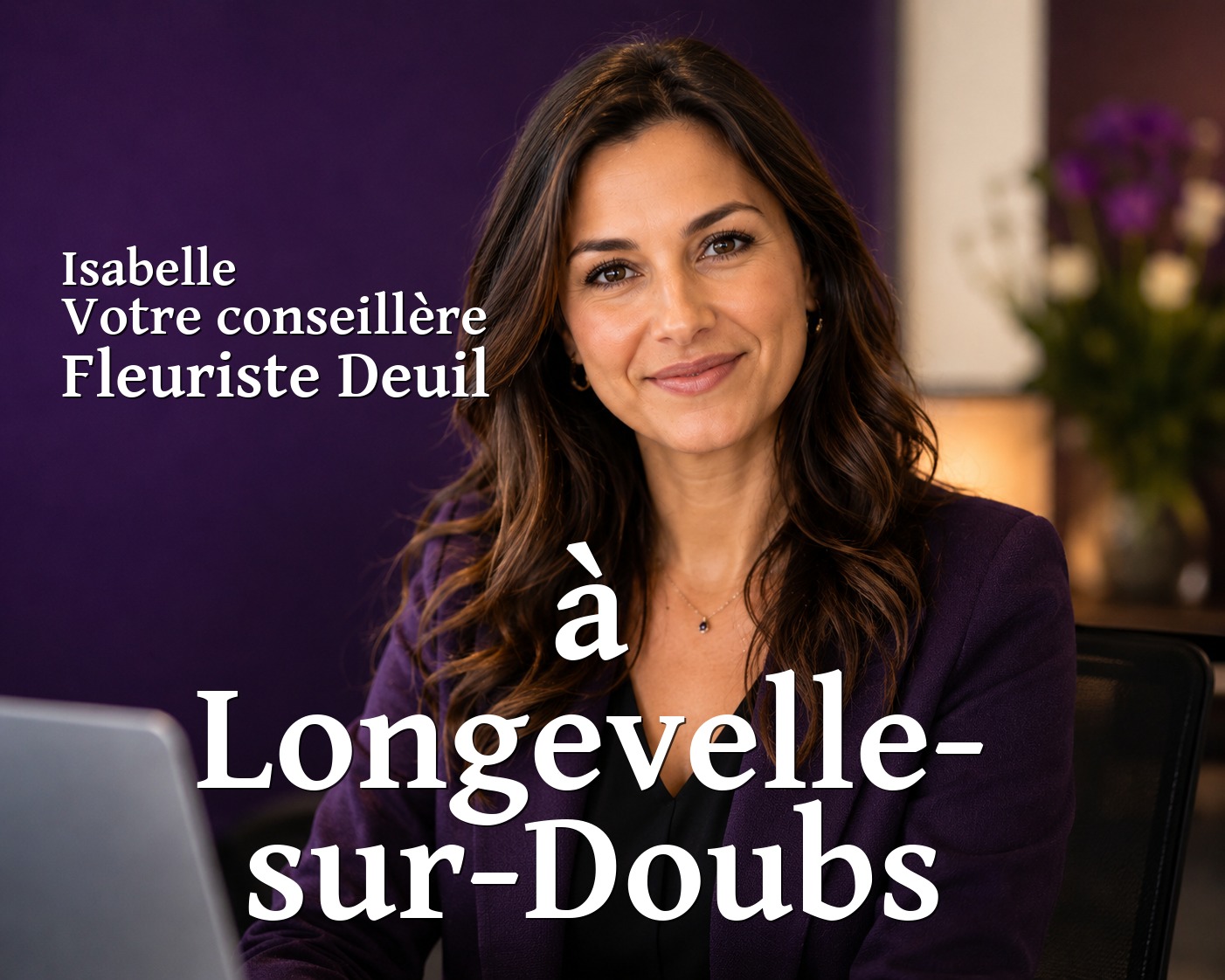 Isabelle, votre conseillère Fleuriste Deuil à Longevelle-sur-Doubs