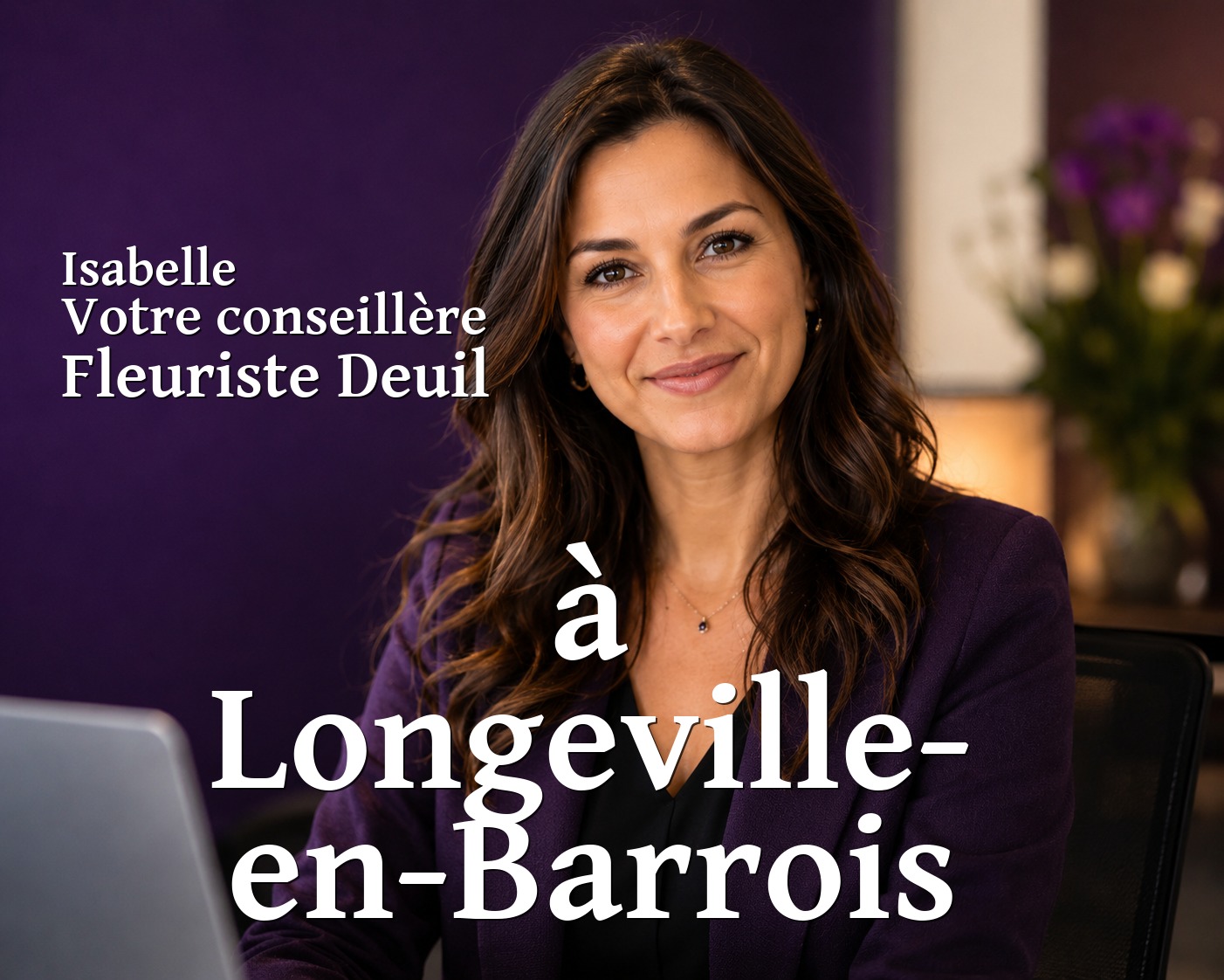 Isabelle, votre conseillère Fleuriste Deuil à Longeville-en-Barrois