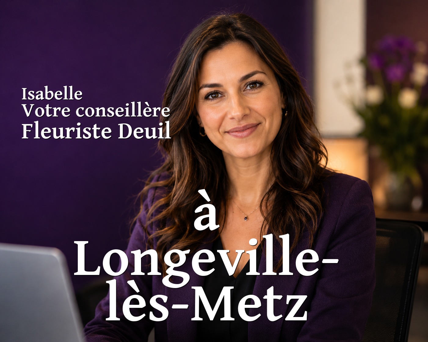 Isabelle, votre conseillère Fleuriste Deuil à Longeville-lès-Metz