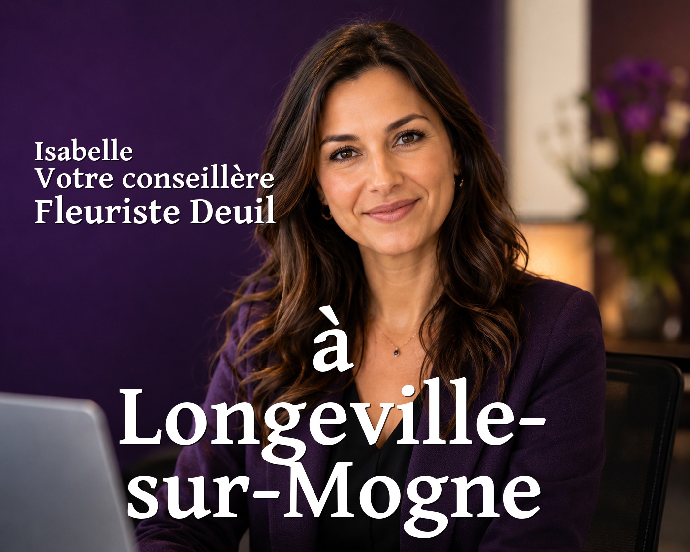 Isabelle, votre conseillère Fleuriste Deuil à Longeville-sur-Mogne