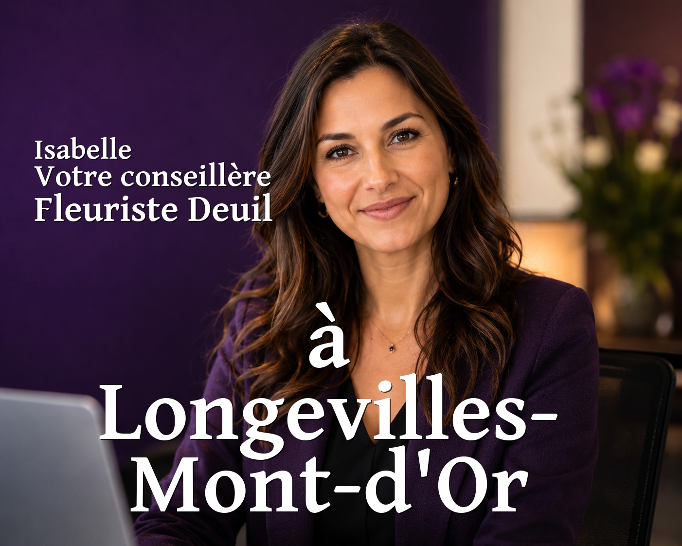 Isabelle, votre conseillère Fleuriste Deuil à Longevilles-Mont-d'Or