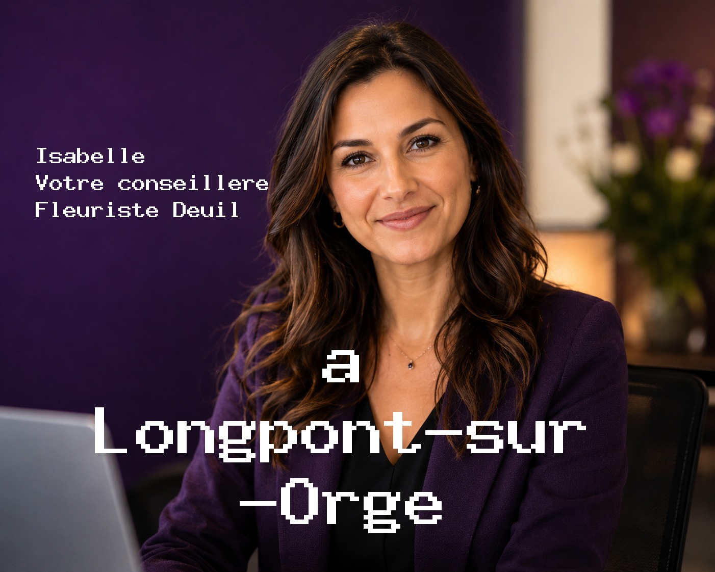 Isabelle, votre conseillère Fleuriste Deuil à Longpont-sur-Orge