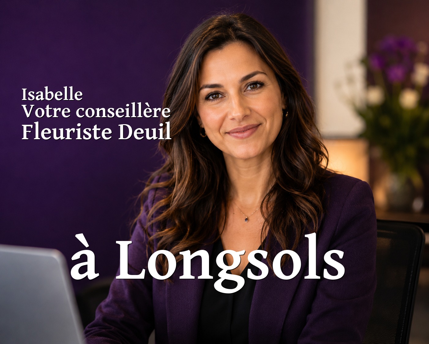 Isabelle, votre conseillère Fleuriste Deuil à Longsols