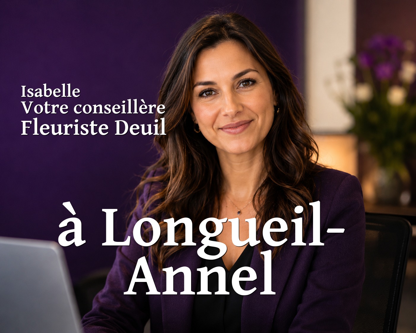 Isabelle, votre conseillère Fleuriste Deuil à Longueil-Annel